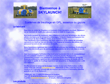 Tablet Screenshot of fr.skylaunch.eu